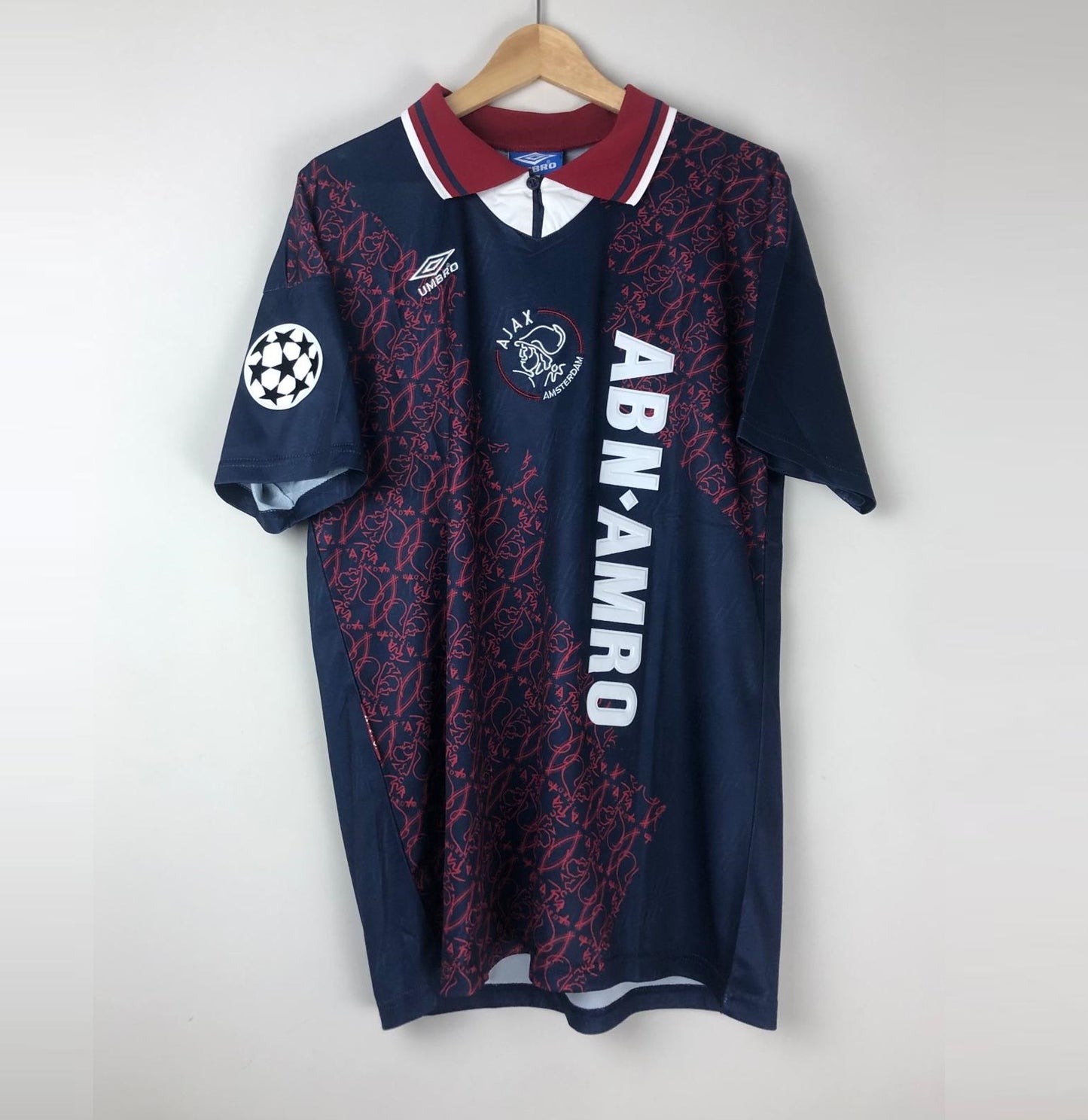 Camiseta Clásica Kluivert AFC Ajax Visitante 1994-95