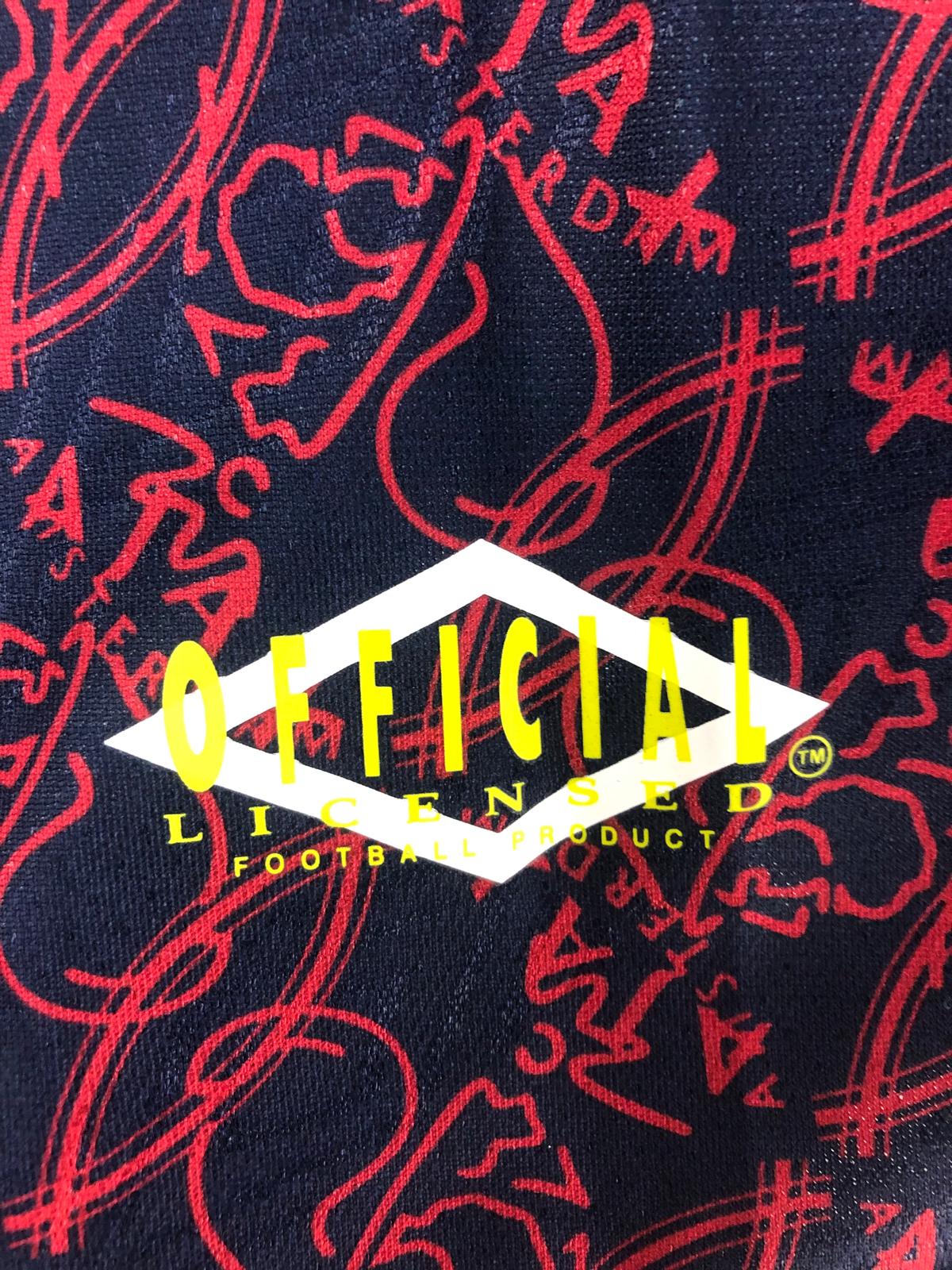Camiseta Clásica Kluivert AFC Ajax Visitante 1994-95