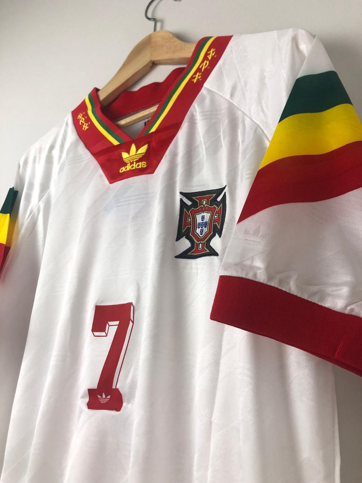 Camiseta Clásica Luis Figo Portugal Visitante 1992-94