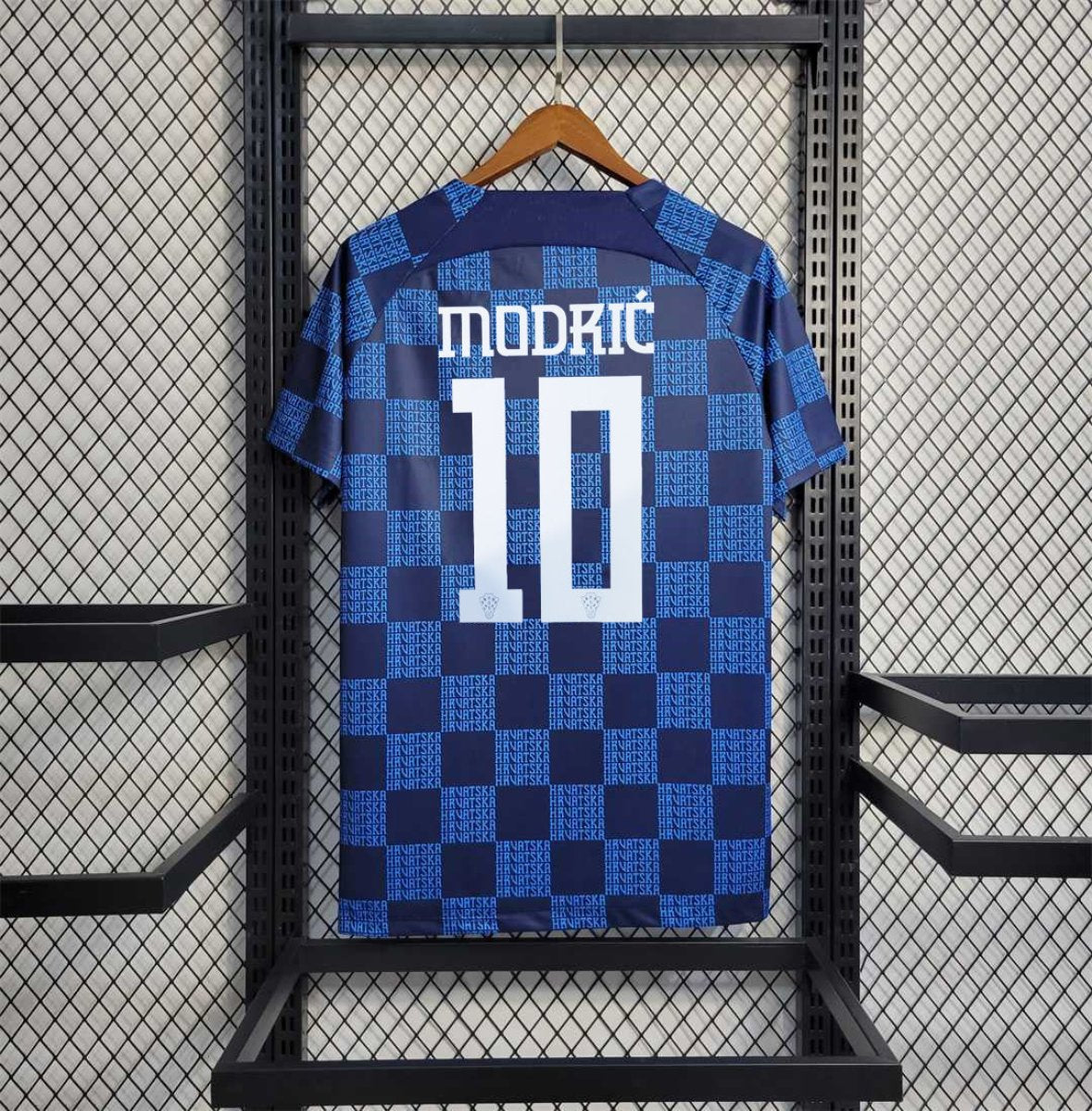 Camiseta Clásica Luka Modrić Croacia Entrenamiento 2022