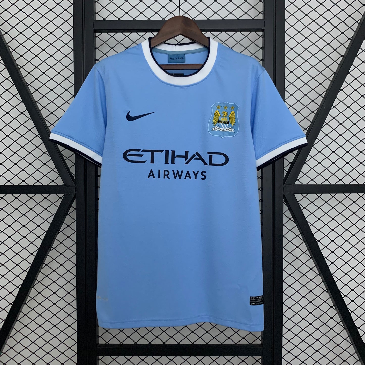 Camiseta Clásica Manchester City FC 2013-14
