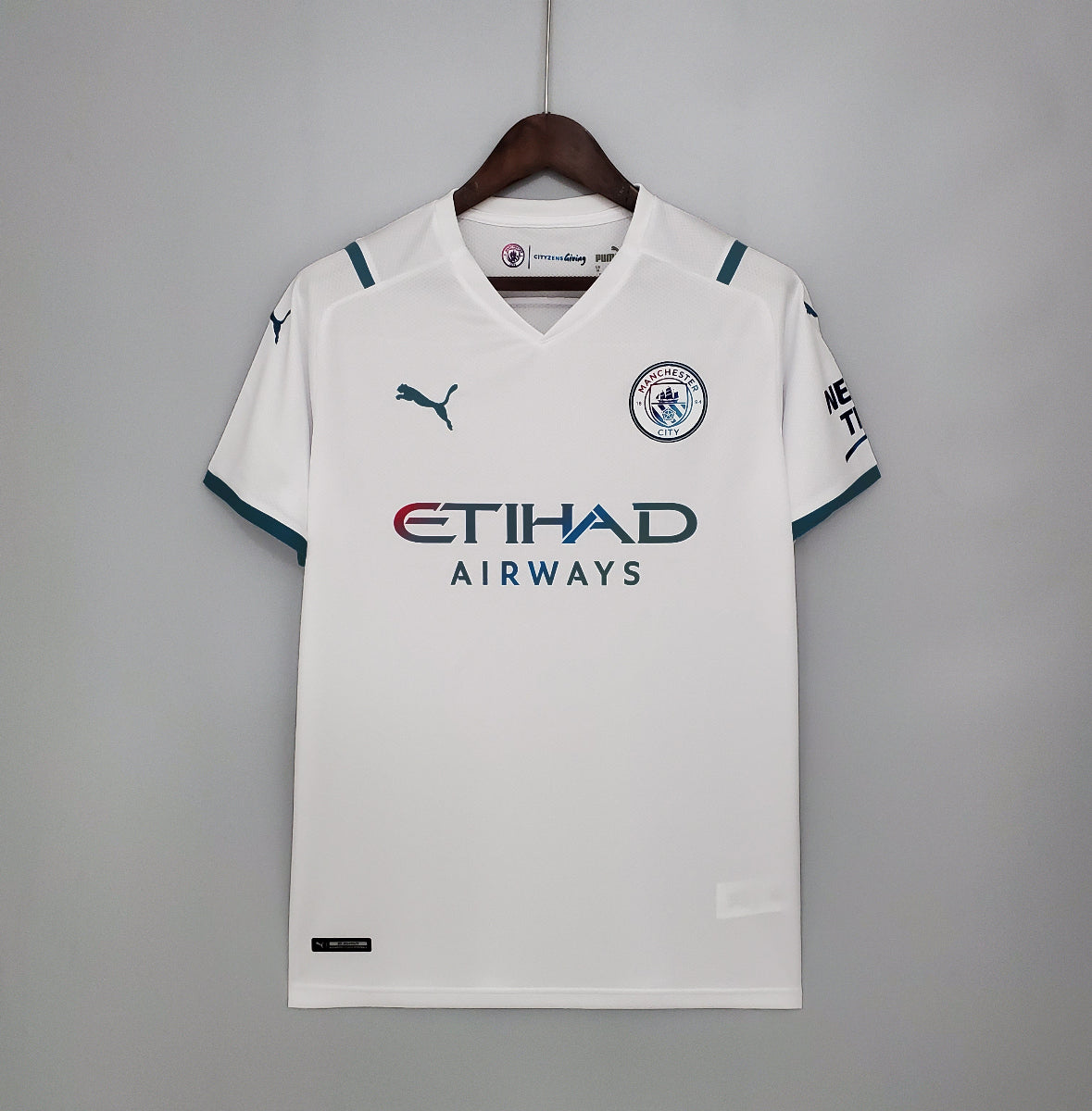 Camiseta Clásica Manchester City FC Visitante 2021-22