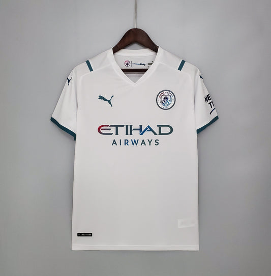 Camiseta Clásica Manchester City FC Visitante 2021-22