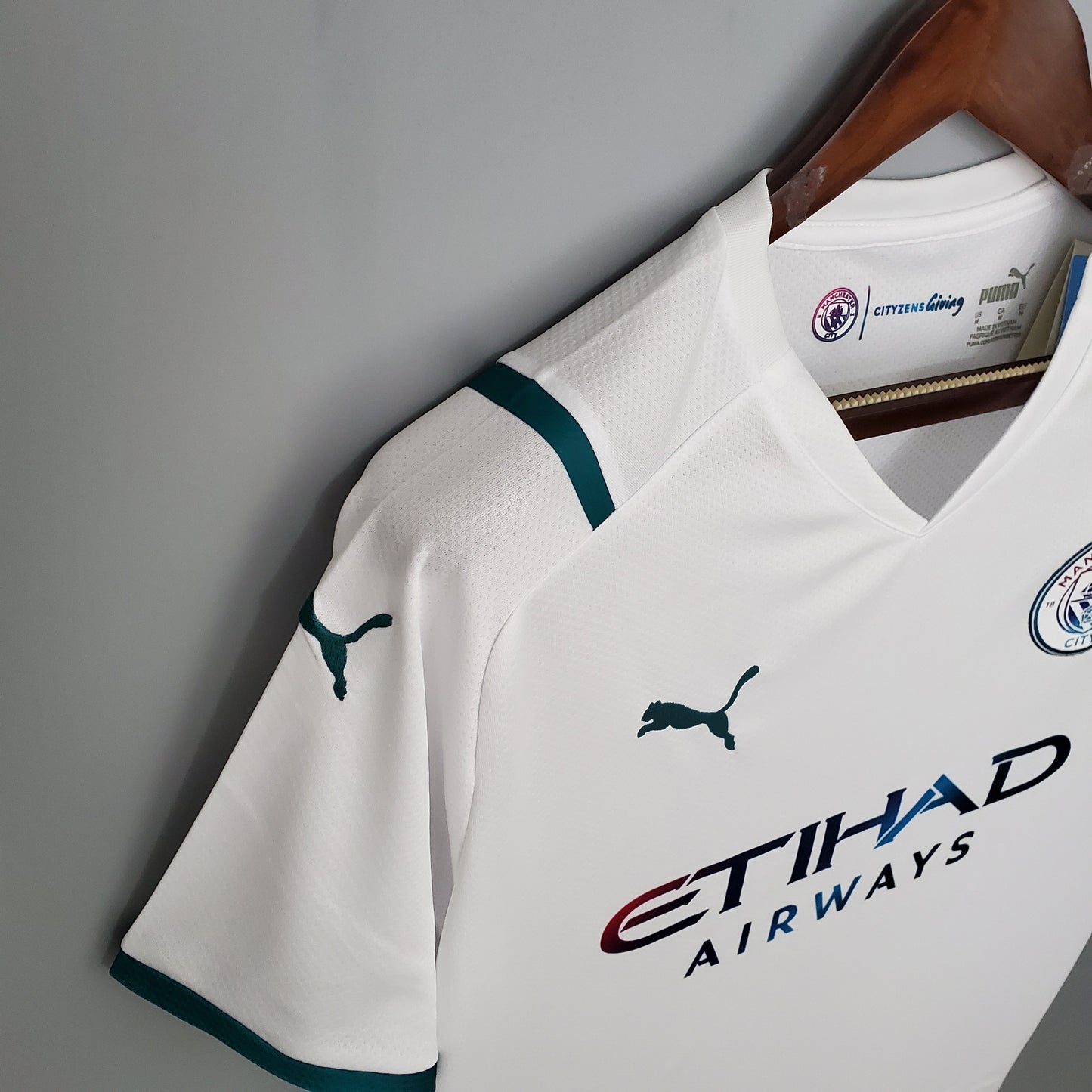 Camiseta Clásica Manchester City FC Visitante 2021-22
