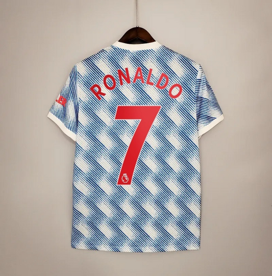 Camiseta Clásica Cristiano Manchester United FC Visitante 2021-22