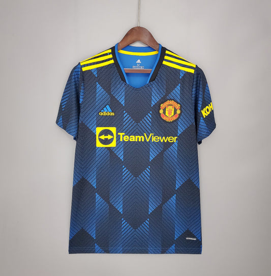 Camiseta Clásica Manchester United FC Visitante (3ª) 2021-22