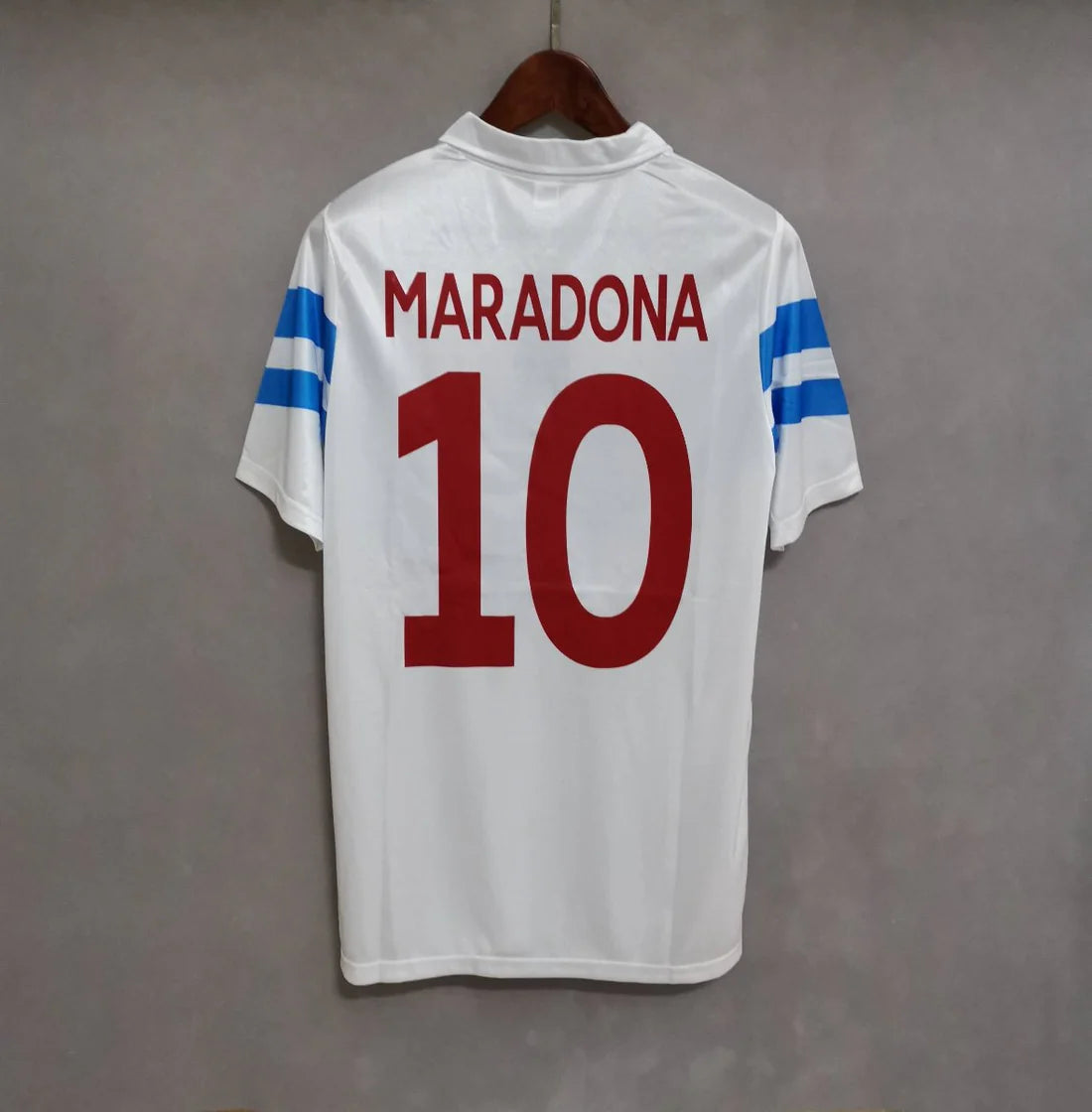 Camiseta Clásica Maradona SSC Nápoles Visitante 1988-89