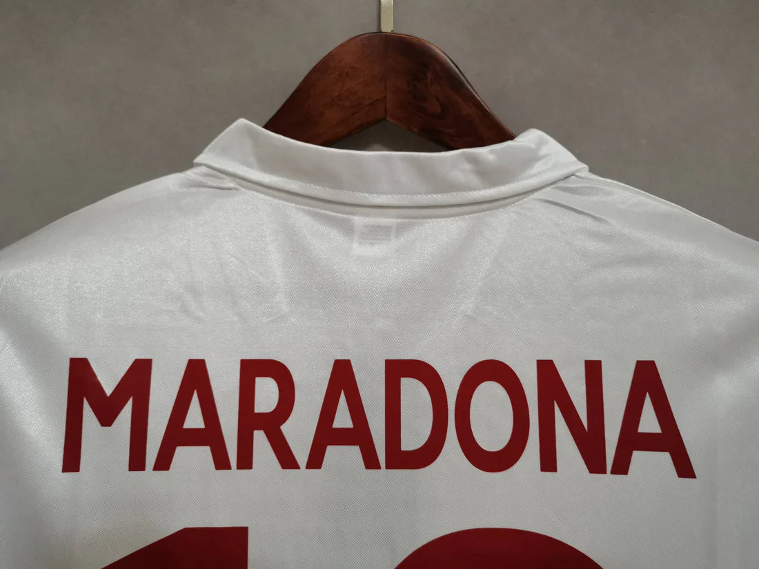 Camiseta Clásica Maradona SSC Nápoles Visitante 1988-89