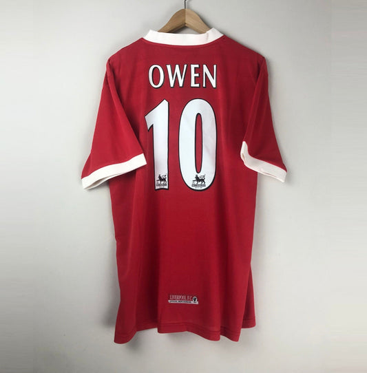 Camiseta Clásica Owen Liverpool FC 1998