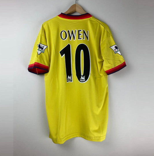 Camiseta Clásica Owen Liverpool FC Visitante 1998-99