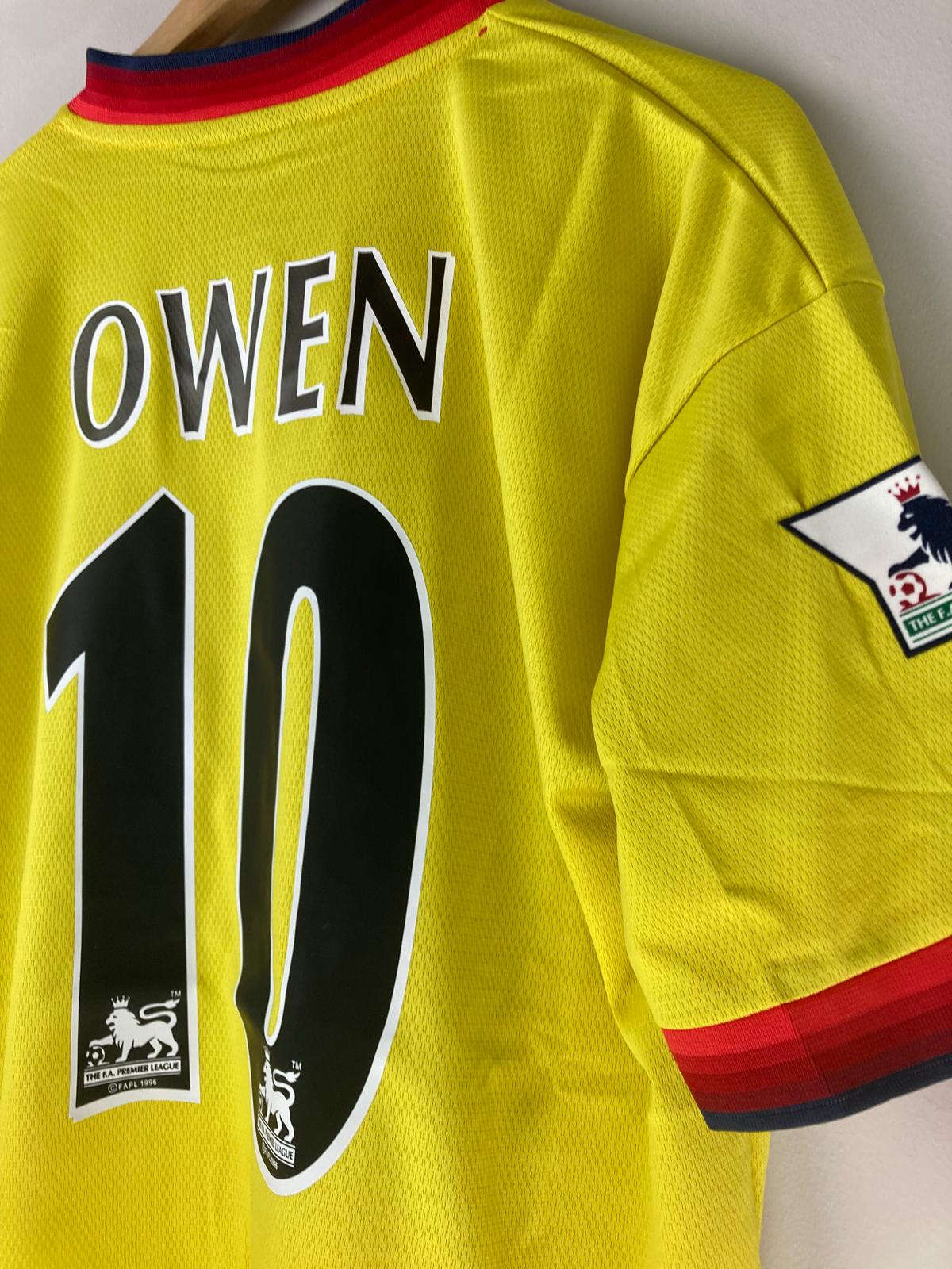 Camiseta Clásica Owen Liverpool FC Visitante 1998-99
