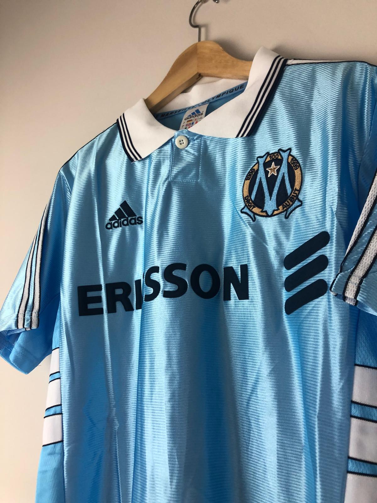 Camiseta Clásica Pires Olympique de Marsella Visitante 1998-99