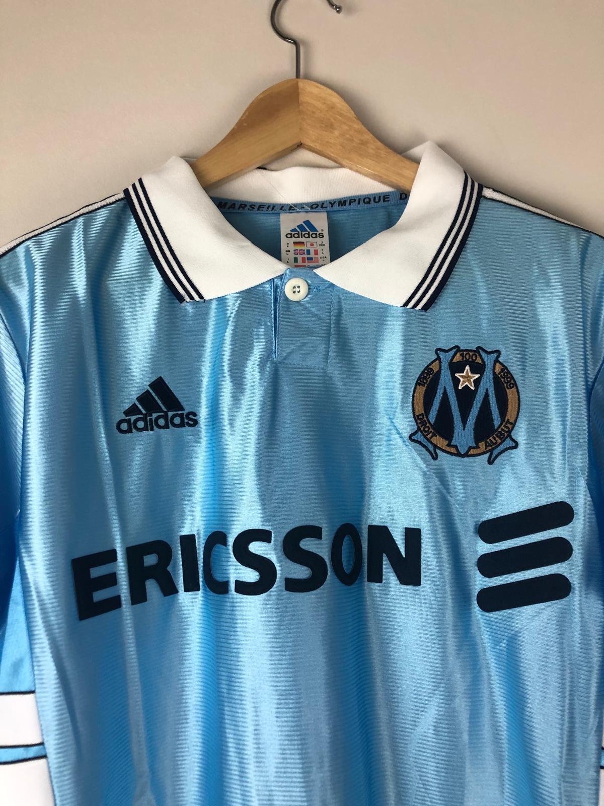 Camiseta Clásica Pires Olympique de Marsella Visitante 1998-99