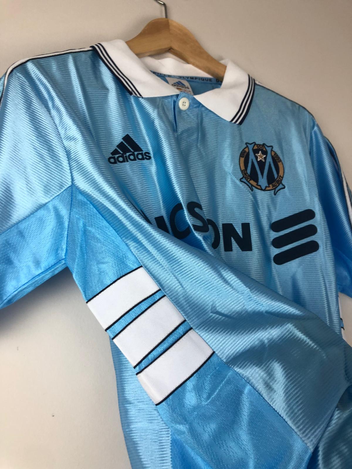 Camiseta Clásica Pires Olympique de Marsella Visitante 1998-99