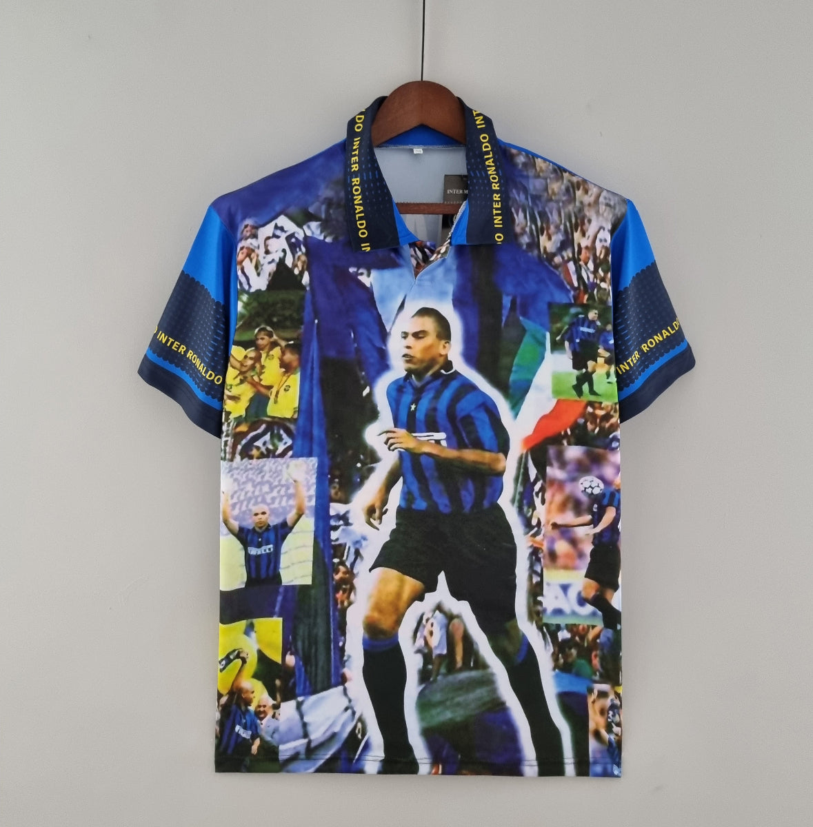 Camiseta Clásica Tributo Ronaldo Inter Milán 1997-98