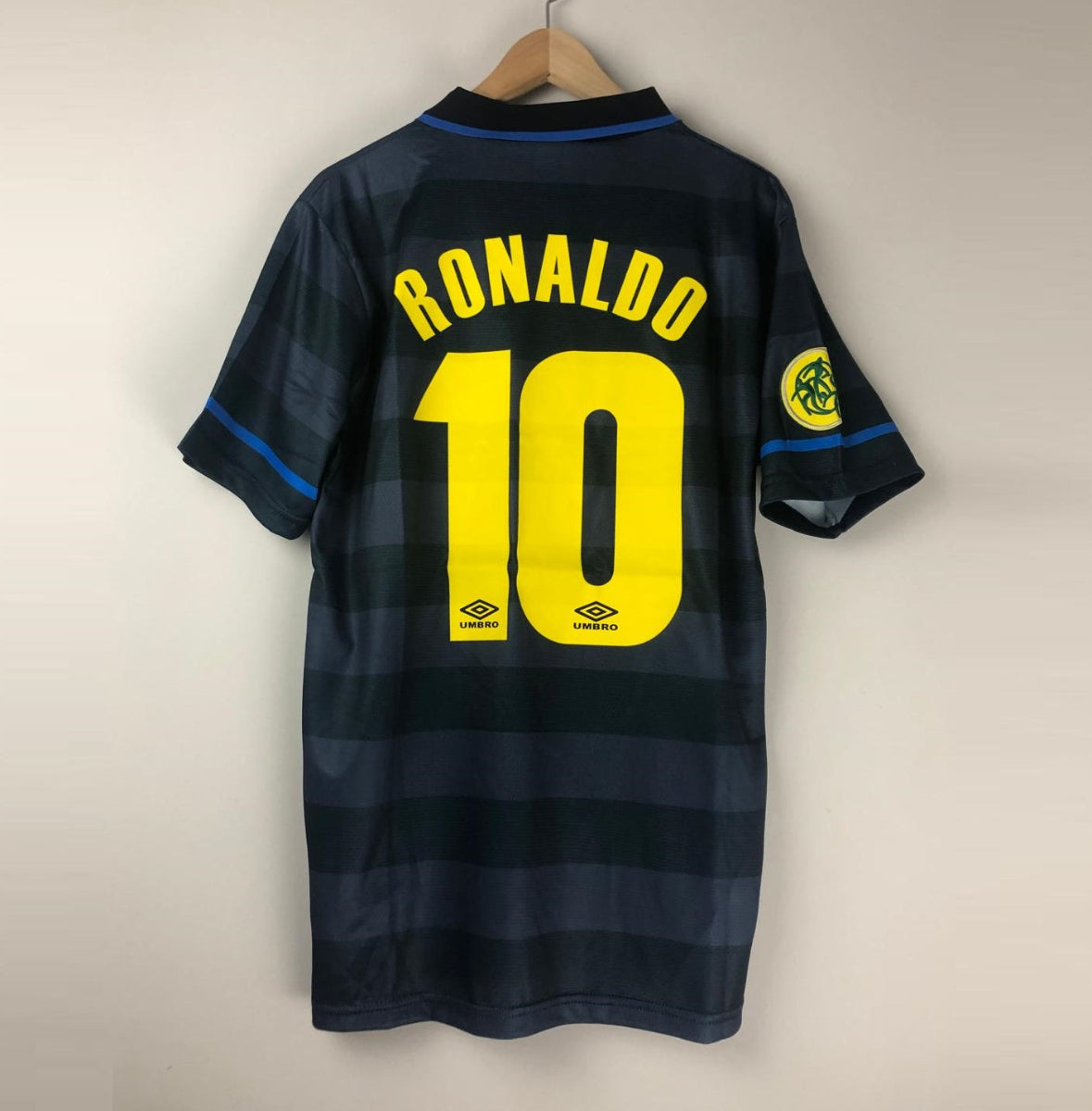 Camiseta Clásica Ronaldo Inter Milán Visitante 1997-98