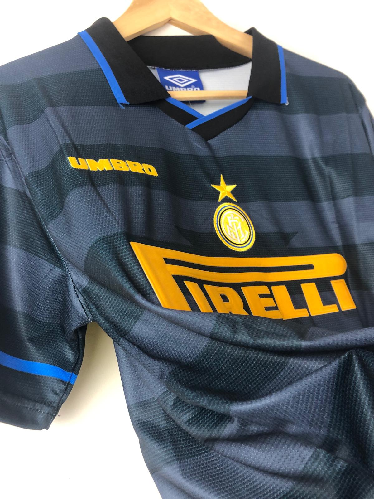 Camiseta Clásica Ronaldo Inter Milán Visitante 1997-98