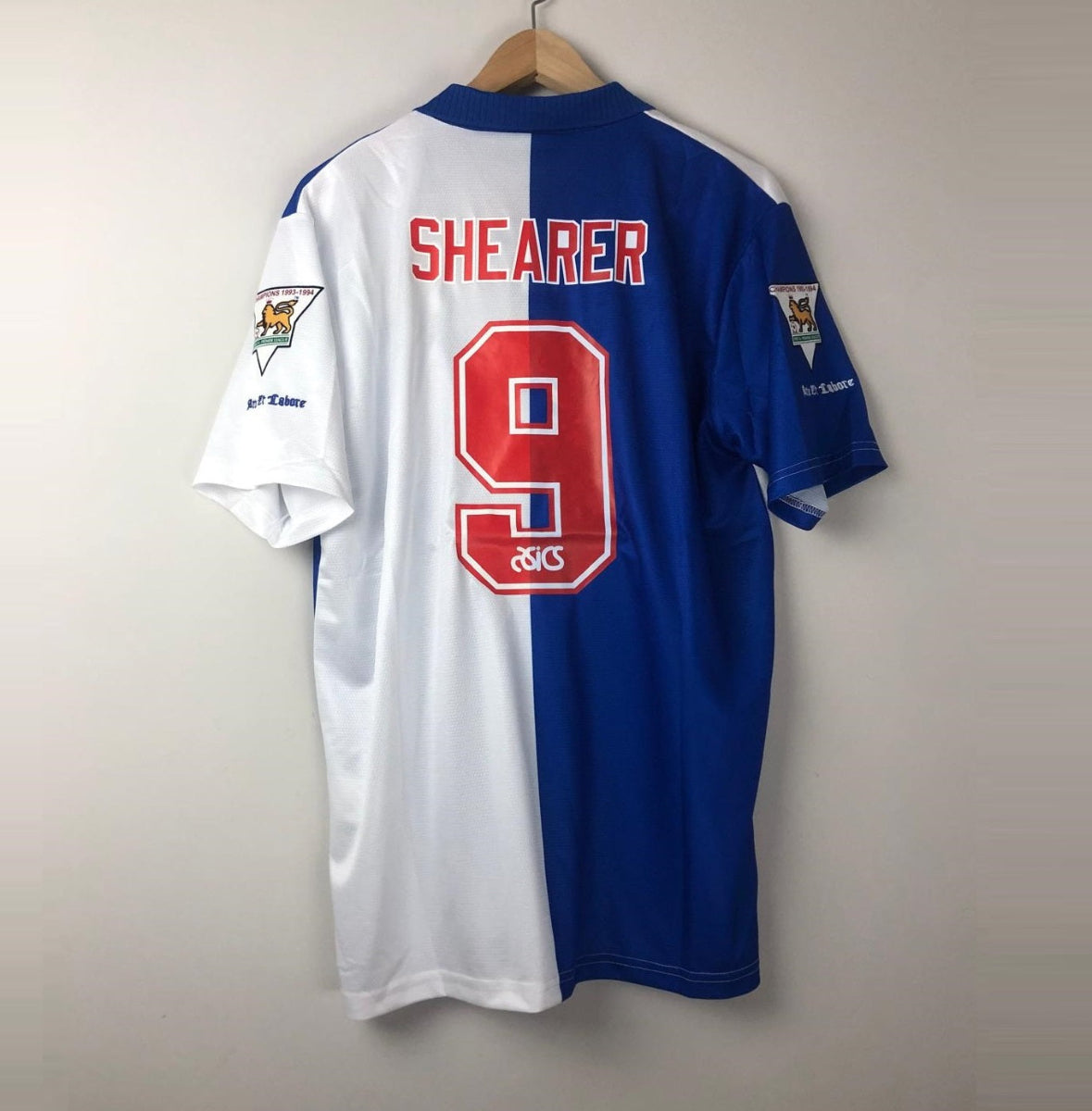 Camiseta Clásica Shearer Blackburn Rovers FC 1994-95