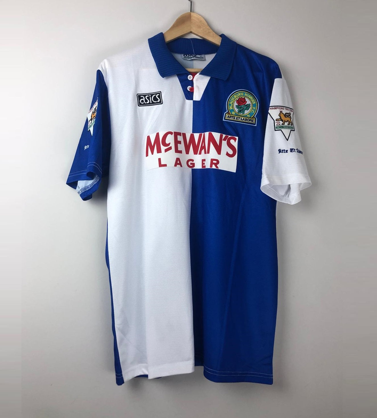 Camiseta Clásica Shearer Blackburn Rovers FC 1994-95