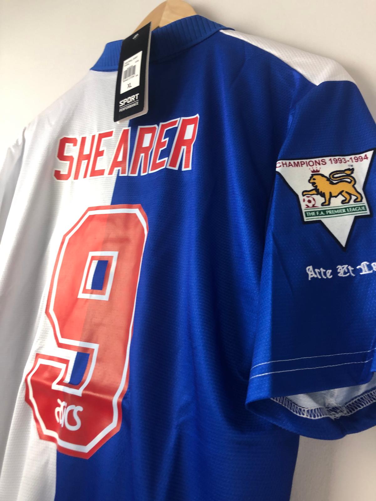 Camiseta Clásica Shearer Blackburn Rovers FC 1994-95