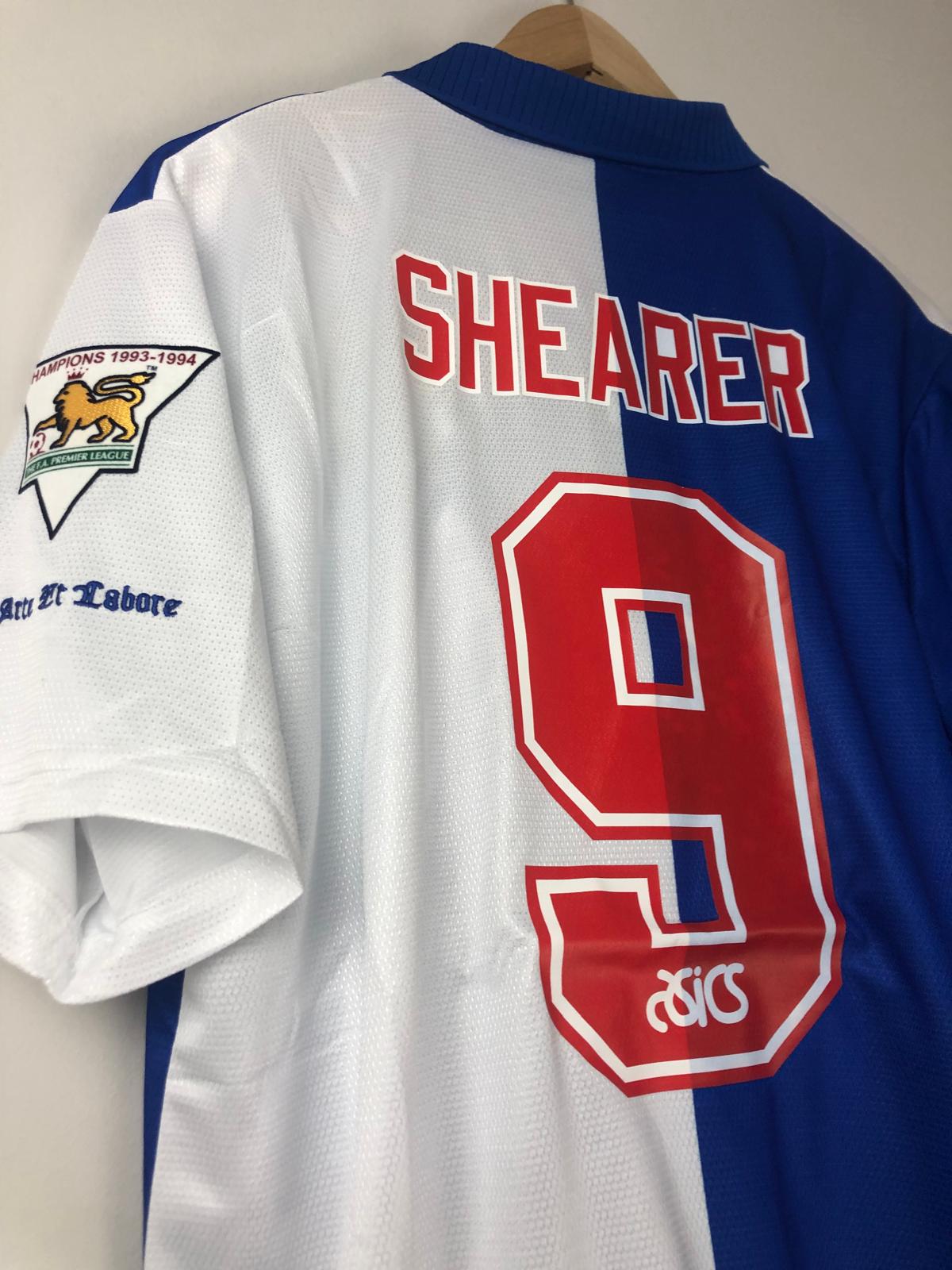Camiseta Clásica Shearer Blackburn Rovers FC 1994-95