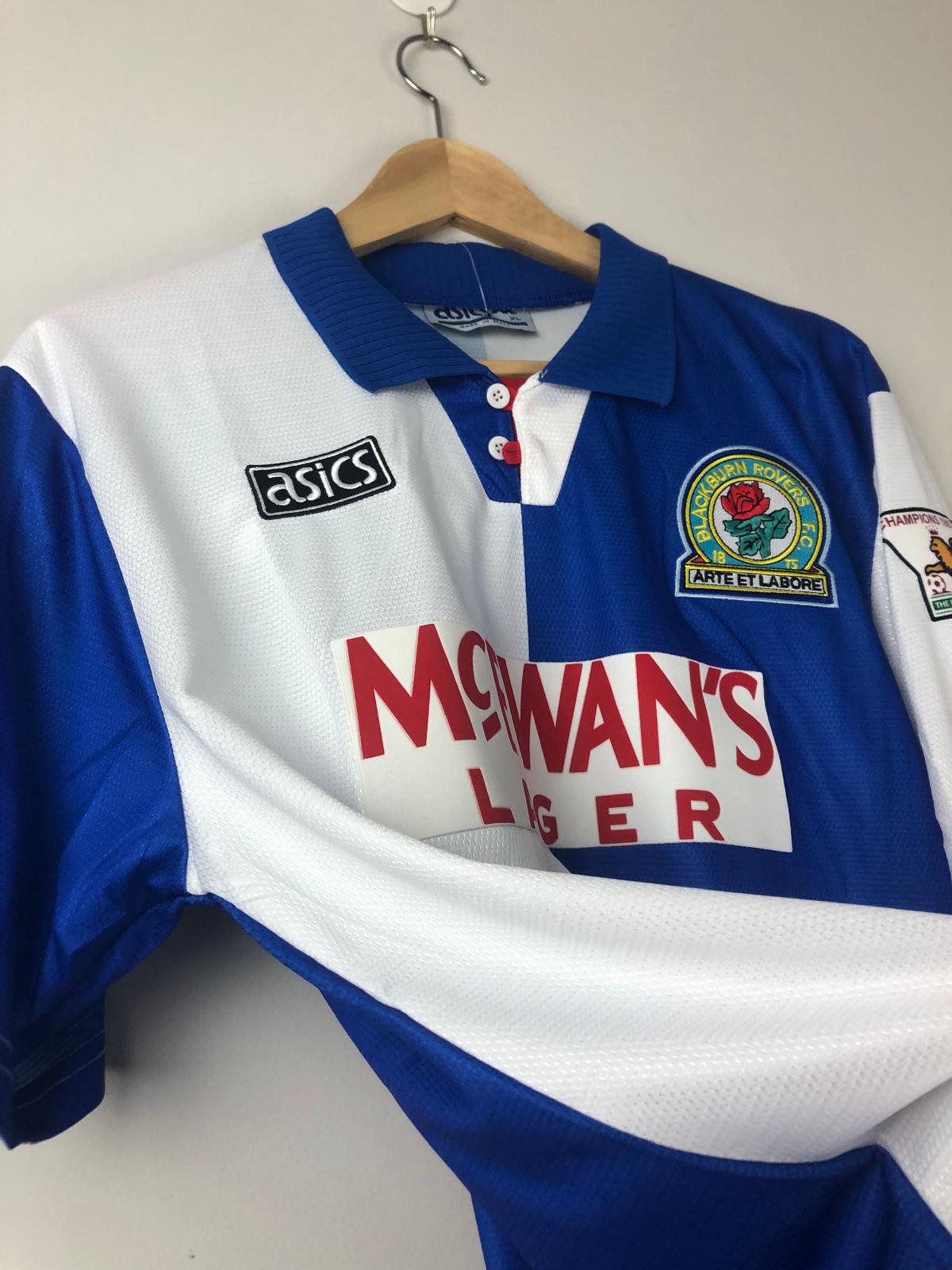 Camiseta Clásica Shearer Blackburn Rovers FC 1994-95