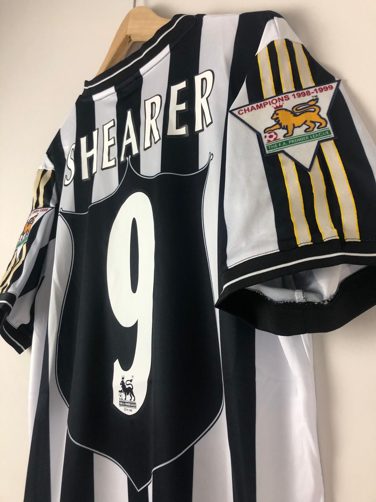Camiseta Clásica Shearer Newcastle United FC 1998-99
