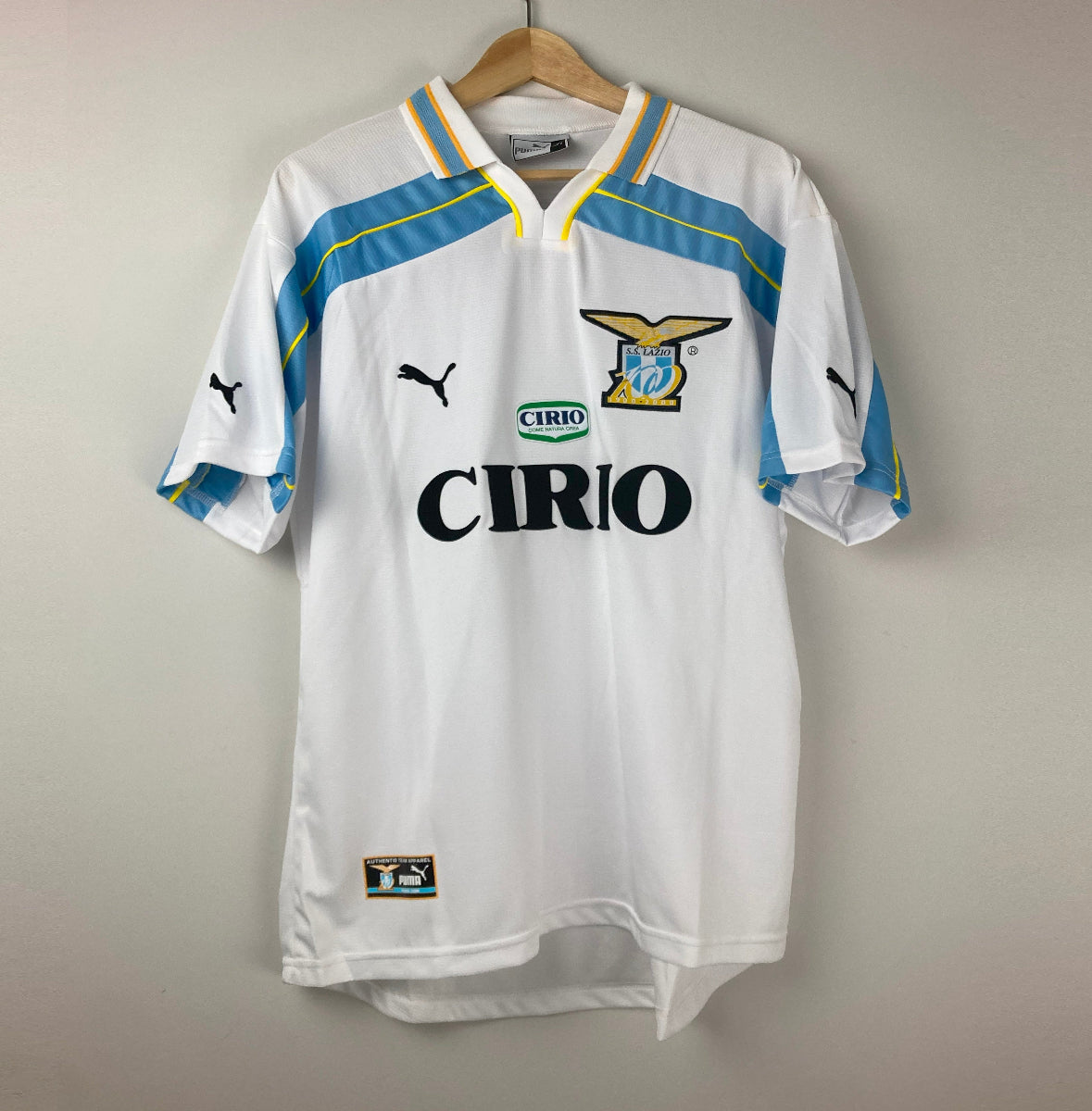 Camiseta Clásica Simeone SS Lazio 2000-01