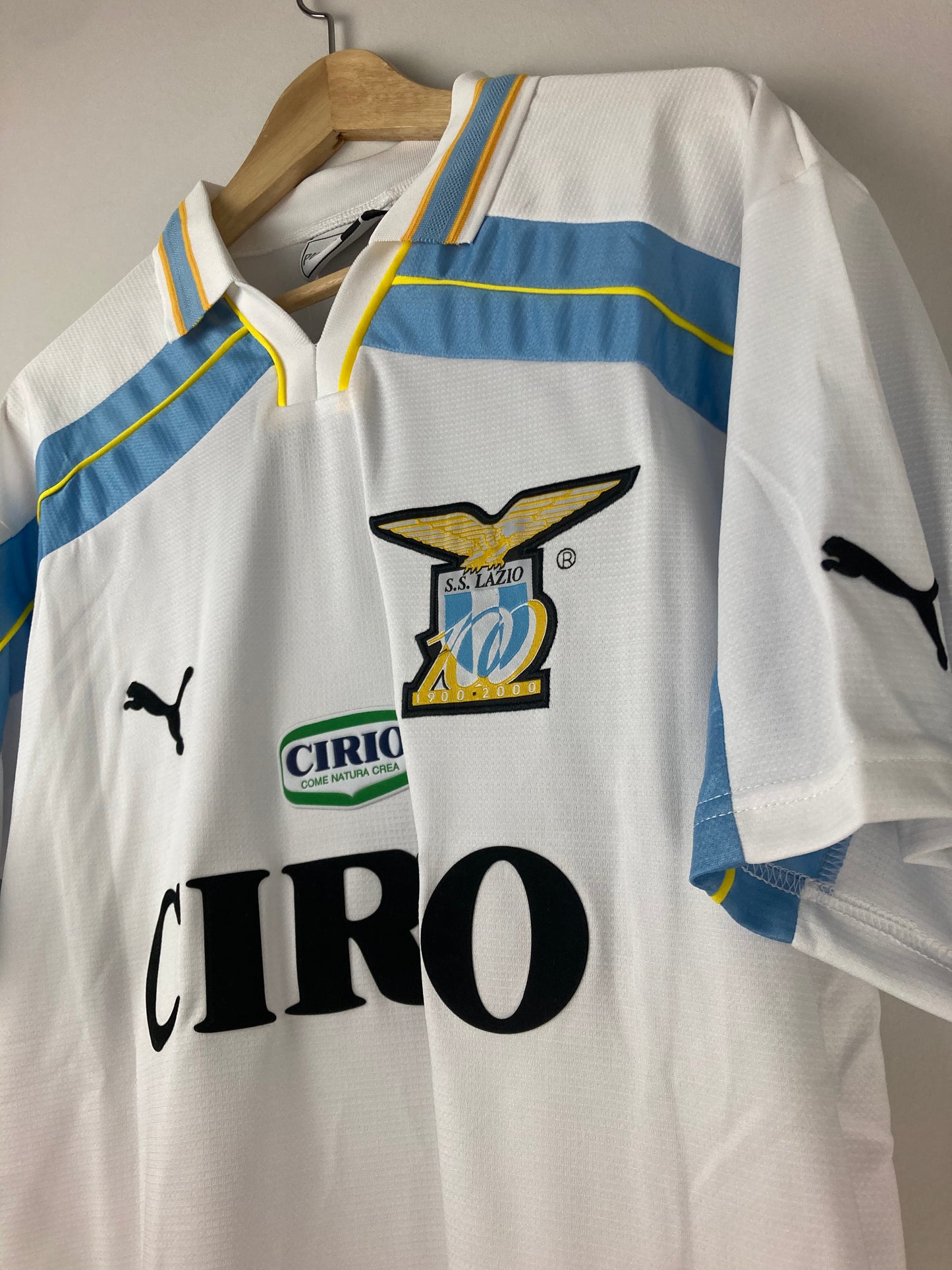 Camiseta Clásica Simeone SS Lazio 2000-01