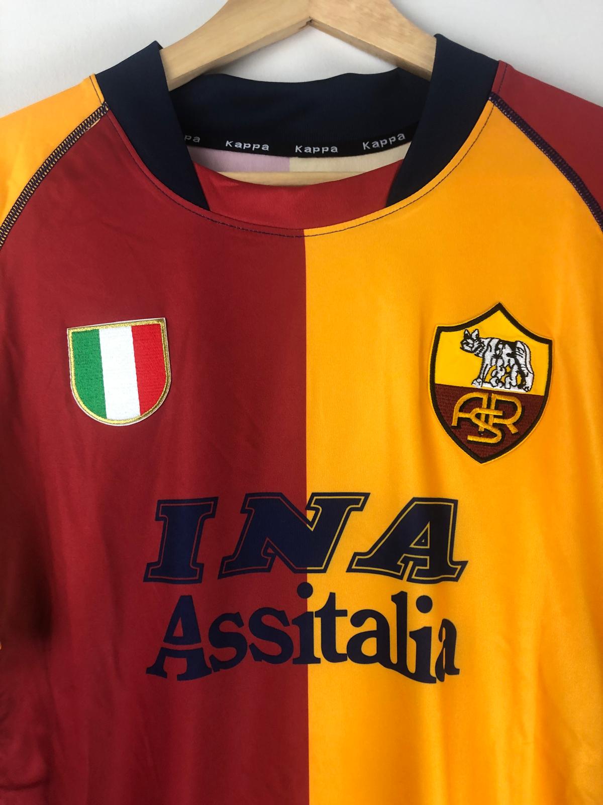 Totti AC Roma Classic Shirt 2001-02