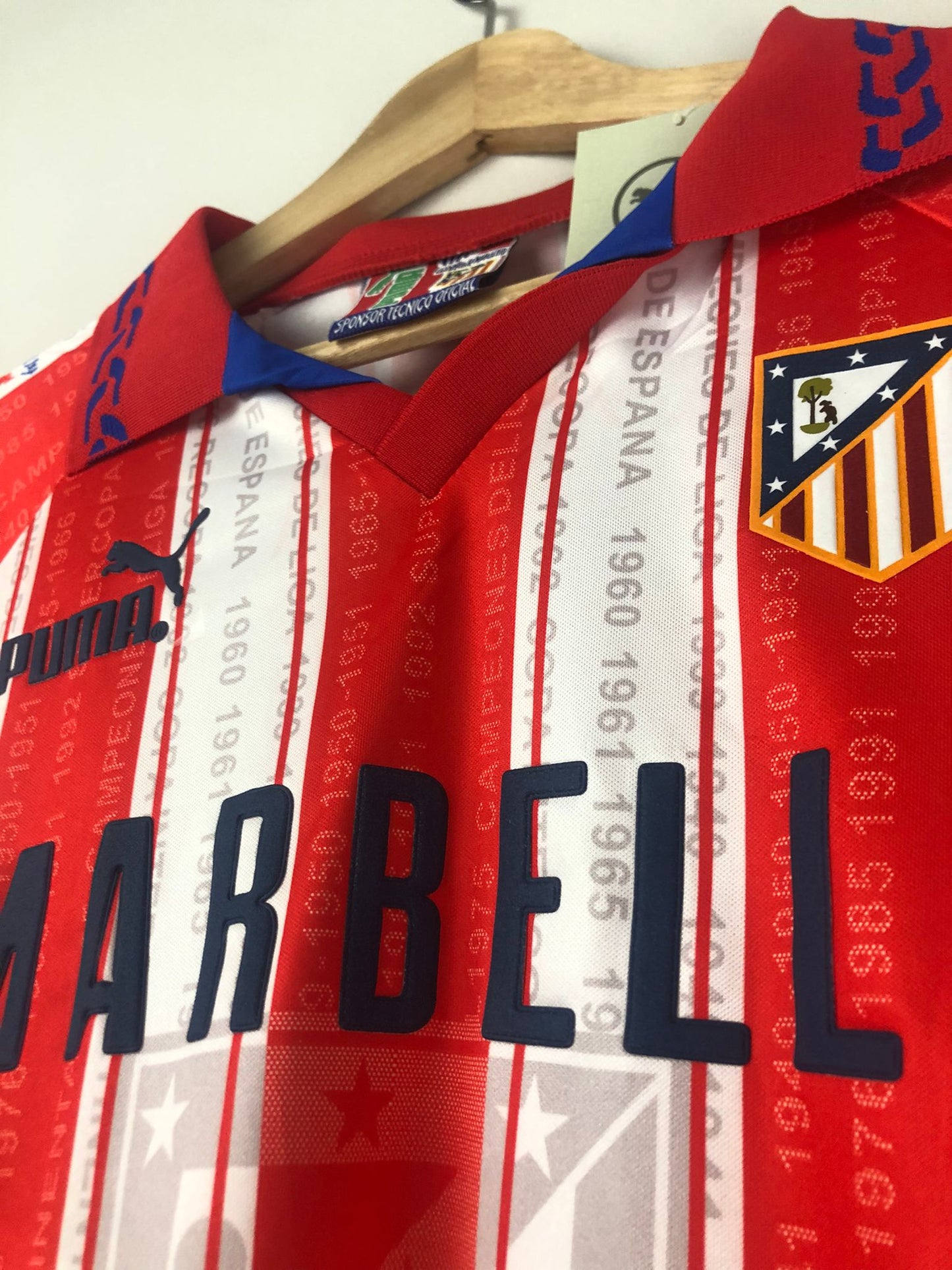 Camiseta Clásica Cholo Simeone Atlético de Madrid 1995