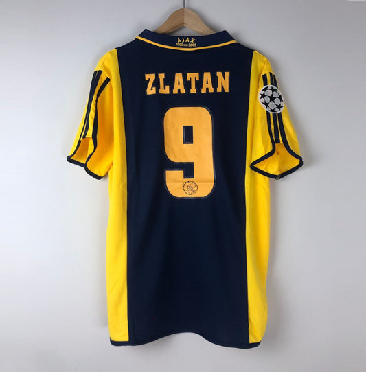 Camiseta Clásica Zlatan Ibrahimovic AFC Ajax Visitante 2000-01
