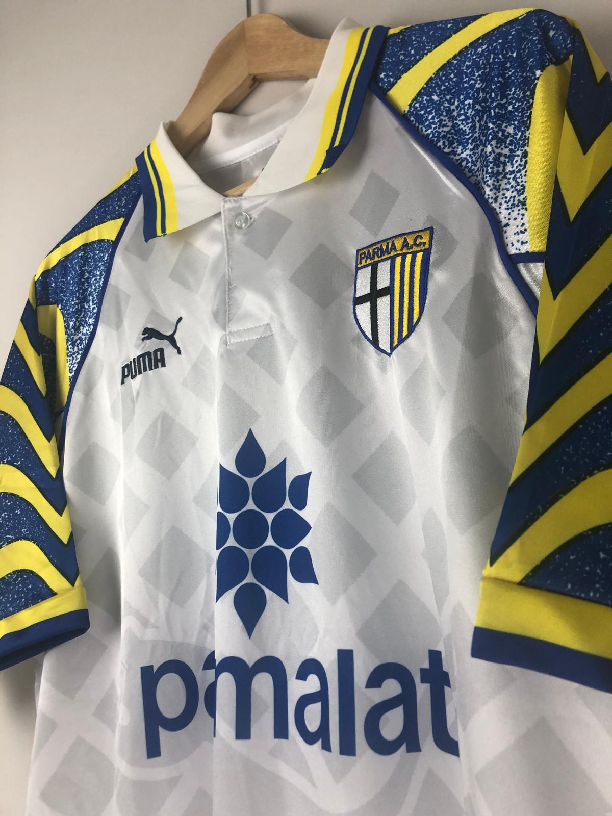 Camiseta Clásica Zola Parma FC Visitante 1995-96