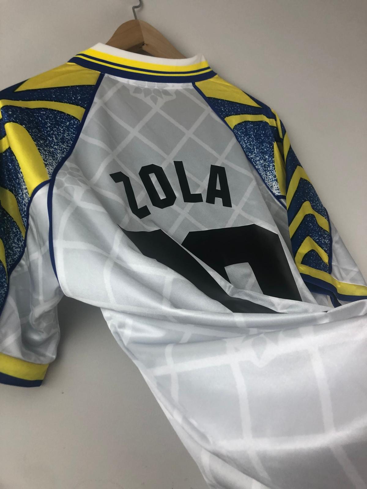 Camiseta Clásica Zola Parma FC Visitante 1995-96