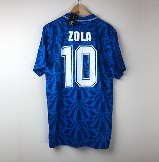 Camiseta Clásica Zola SSC Nápoles 1991-93