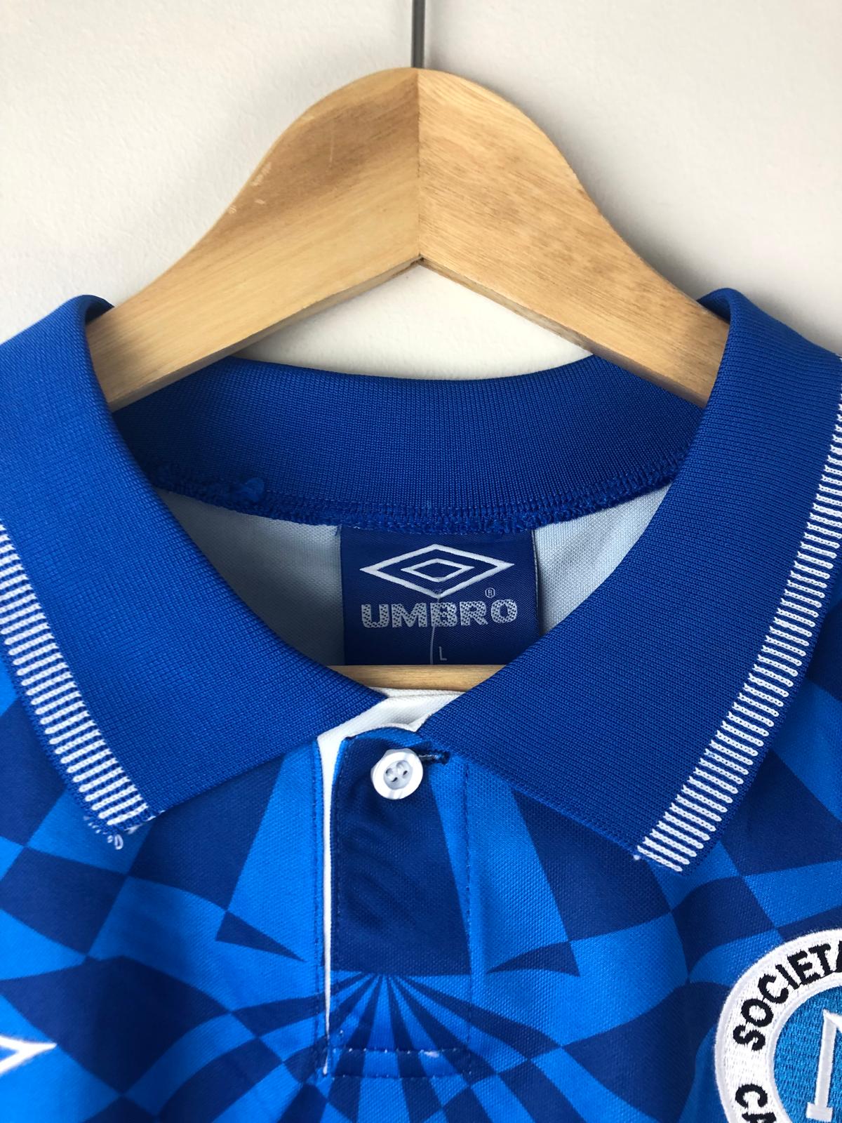 Camiseta Clásica Zola SSC Nápoles 1991-93
