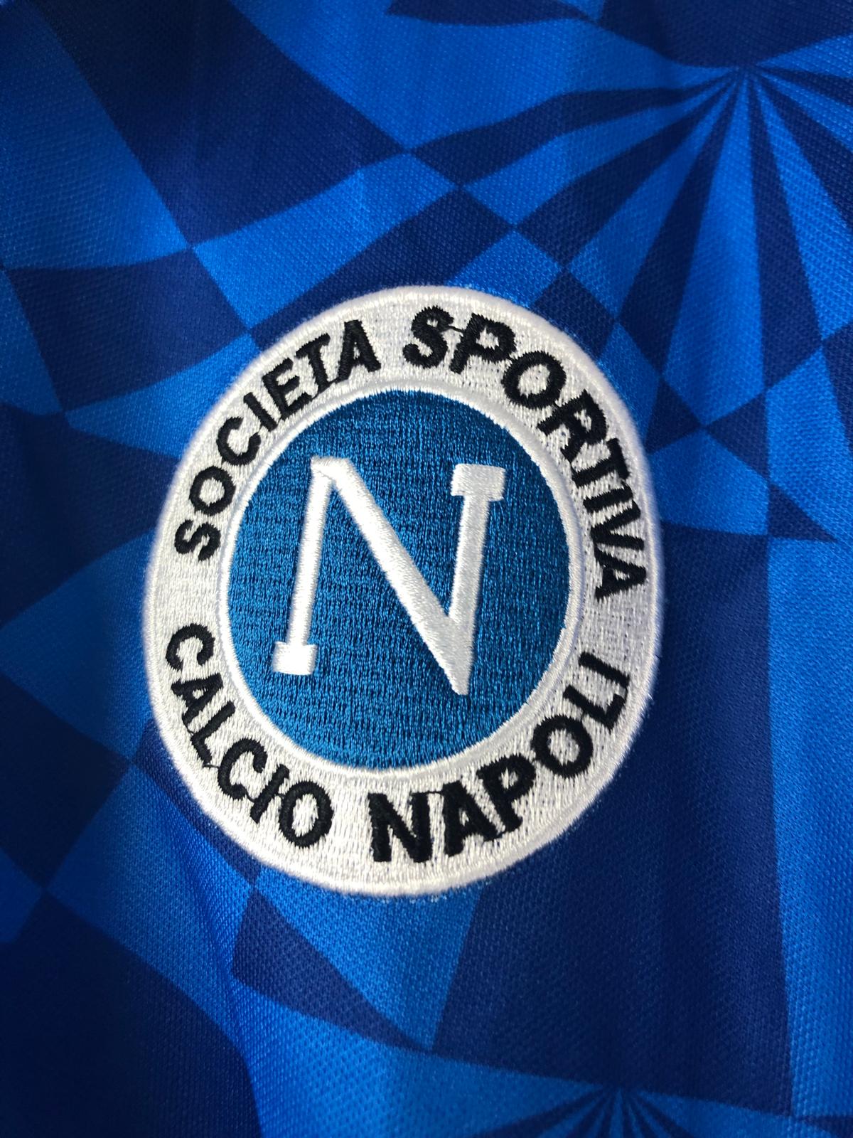 Camiseta Clásica Zola SSC Nápoles 1991-93