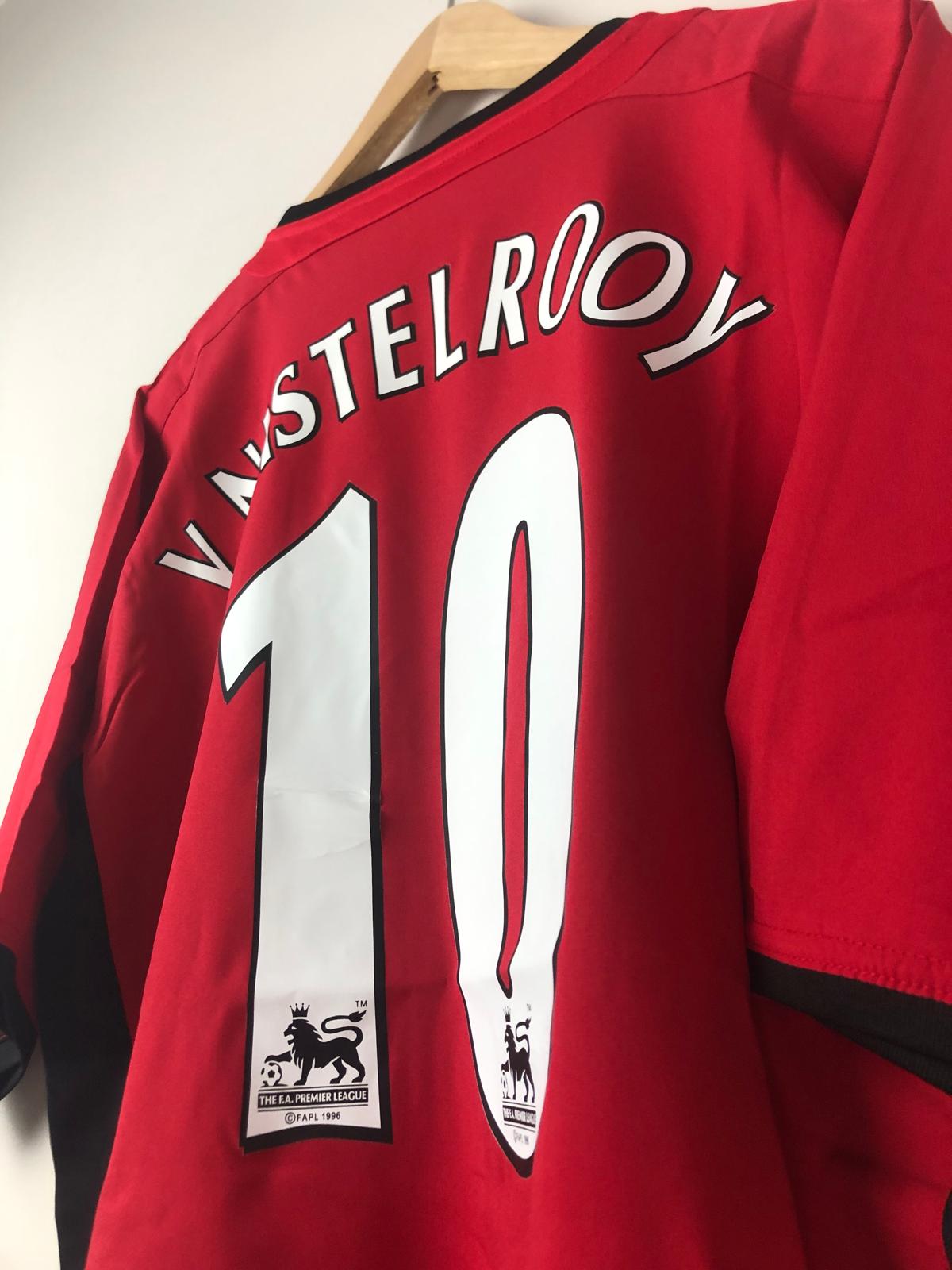 Camiseta Clásica van Nistelrooy Manchester United FC 2002-04