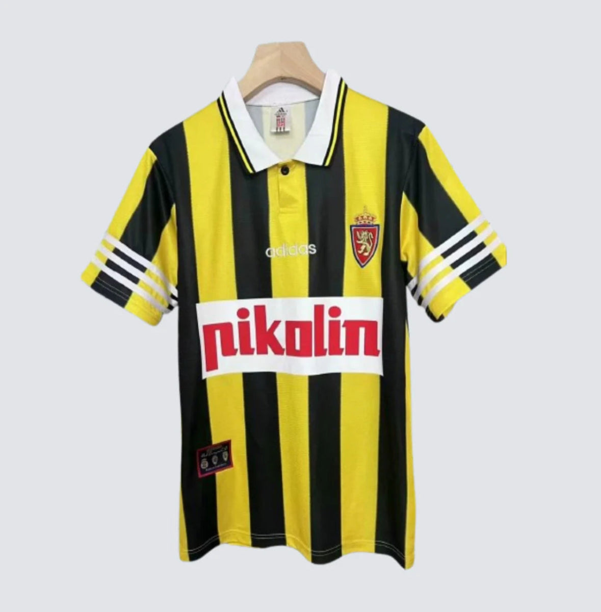 Real Zaragoza Away Retro Shirt 1995-96