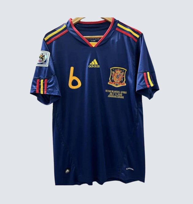 Camiseta Clásica España 2010-11 Iniesta