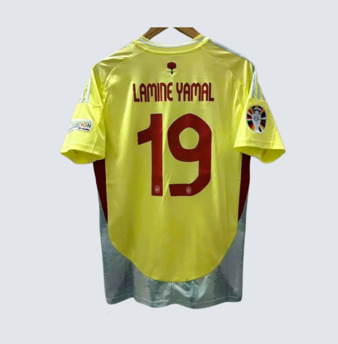 Spain Away Jersey 2024-25 Lamine Yamal