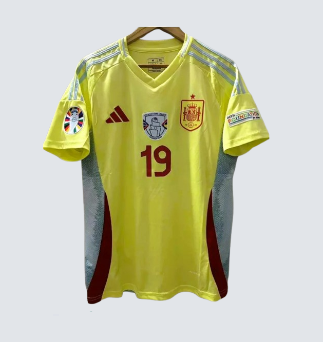 Spain Away Jersey 2024-25 Lamine Yamal