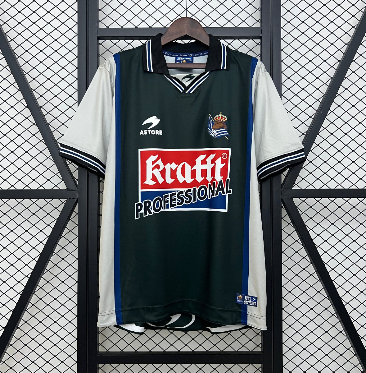 Camiseta Clásica Real Sociedad Visitante 2000-02