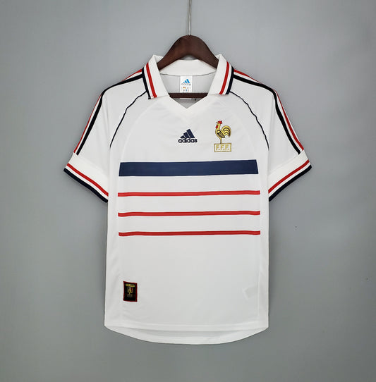 Camiseta Clásica Francia Visitante 1998