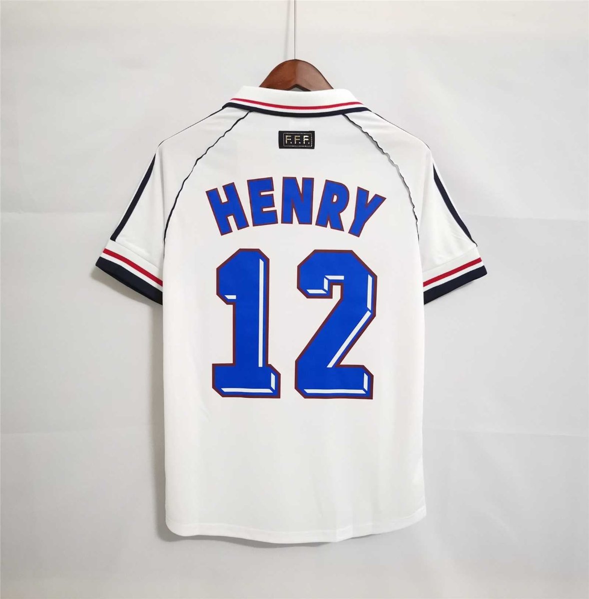 Henry Camiseta Clásica Francia Visitante 1998
