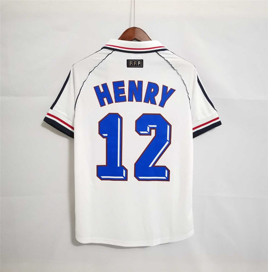 Henry Camiseta Clásica Francia Visitante 1998