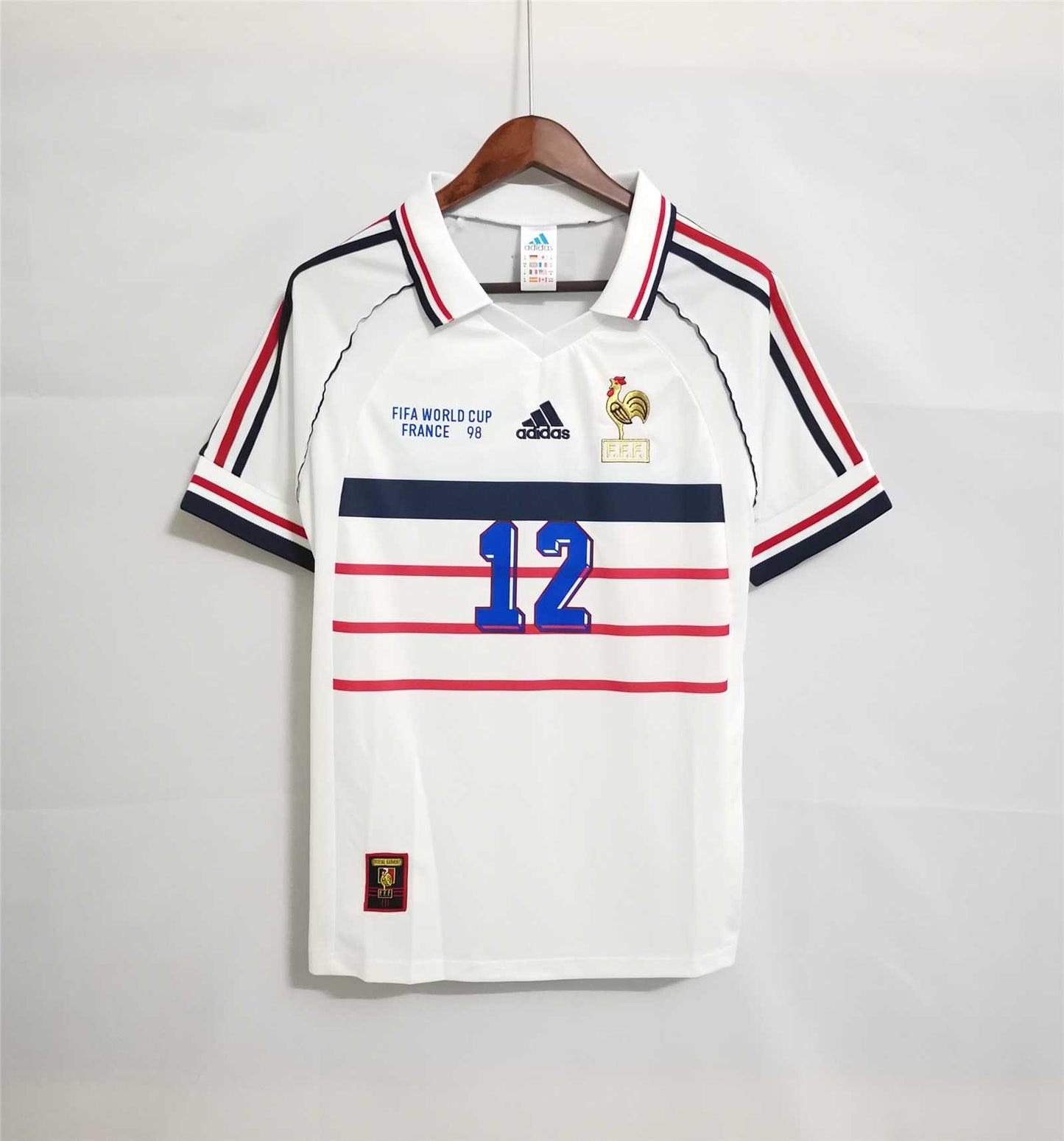Henry Camiseta Clásica Francia Visitante 1998