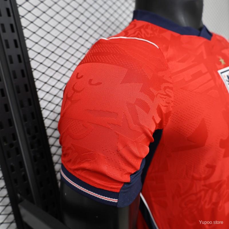 Camiseta Inglaterra Visitante 2025-26 World Cup