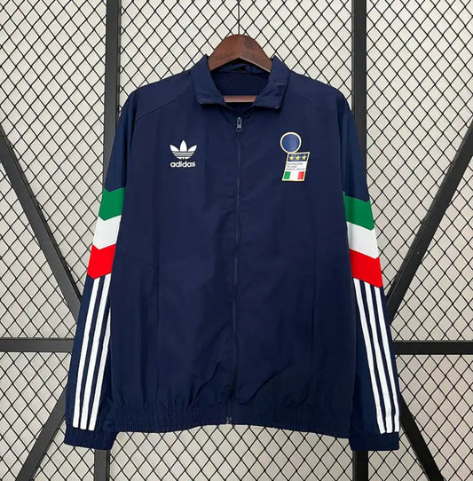 Chubasquero Selección Italia Azul 2024