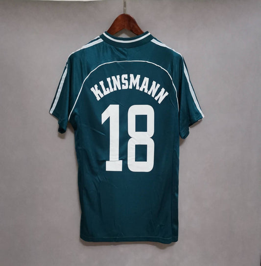 Klinsmann Camiseta Clásica Alemania Visitante 1998